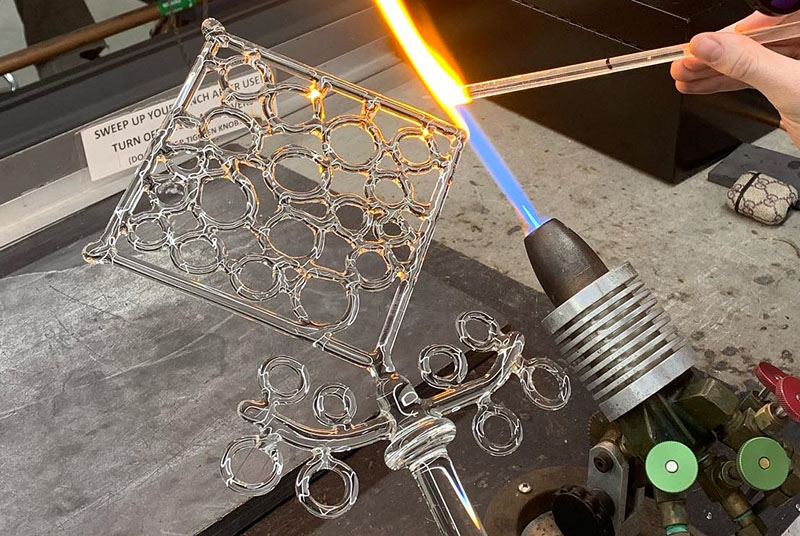 Flameworked Glass