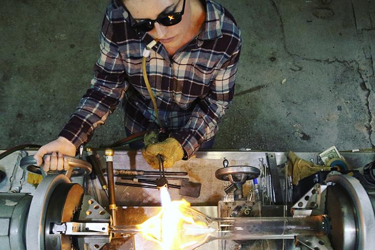 Katie Severance and Klaus Paris